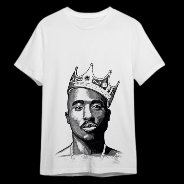 OVERSIZE BLANCA CON ESTAMPADO (TUPAC)