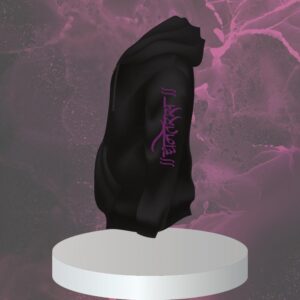 Buzo negro con estampado