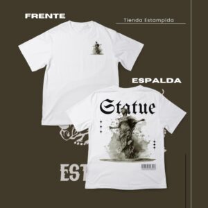 Camisa oversize estatua